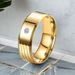Xiyin's New Fashionable Titanium Steel With Diamond Inlay And Personalized Men's Ring Bracelets_ipsvogv.com