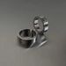 Ring Design Men's Fashion, High-end Feeling, Titanium Steel Index Finger Wide, Cold Personality, No Fading, Adjustable_ipsvogv.com