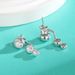 S925 Sterling Silver Bubble Moissanite Earrings For Women One Style Two Wear Niche Personality Earrings For Women_ipsvogv.com