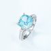 Personality Bright High Carbon Diamond Ring Female S925 Silver Full Inlaid With Colored Gemstones Stacking Index Finger Ring Luxury_ipsvogv.com