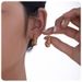 ins style diamond water drop non fading earrings gold design light luxury titanium steel earrings for women_ipsvogv.com