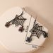 Subtle and Exaggerated Halloween Series Nightclub Diamond Spider Web Punk Style Versatile Female Earrings_ipsvogv.com