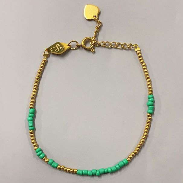 Anni Color Blocked Handmade Trendy Street Photography Fashion Dopamine Beaded Bracelet Female_ipsvogv.com
