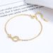 Women's Jewelry Love Has Gravity Bracelet Female 925 Sterling Silver Niche Light Luxury Ins Niche Design Circle Design High End Hand_ipsvogv.com