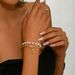Unisex Hot Selling Jewelry Retro And Elegant Temperament Interval Pearl Bracelet Double Layer Hollow Double Layer Stacking Bracelet_ipsvogv.com