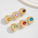 Light Luxury High-end Geometric Diamond Set With Personalized Ins Style Liquid Metal Ring_ipsvogv.com
