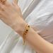 Women's Jewelry Fashion Titanium Steel Double Layer Stacking Summer Commuting All Match Stainless Steel Long Curved Brand Bracelet Female_ipsvogv.com
