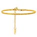 Women's Jewelry Simple And Versatile Stainless Steel Gold K Gold Bracelet Stacking Fashion Personality Jewelry_ipsvogv.com