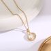 Star Moon Myth Shell Necklace Collar Chain Summer Design Sense Star Moon Mother Shell Necklace Light Luxury Versatile_ipsvogv.com