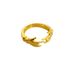 New Adjustable Brass Plated Genuine Gold Personalized Fashion With Female Small Hand Styling Finger Ring_ipsvogv.com