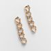 Popular Hip Hop Metal Stud Earrings Women's Personalized Geometric Earrings Pendants Rhinestone Earrings Accessories Earrings_ipsvogv.com