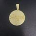 New Round Alloy Pendant Cuban Chain Hip-Hop Style English Letter Angel Necklace_ipsvogv.com