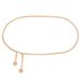 Hot Selling Body Chain Simple Single Layer Coarse Aluminum Chain Women's Body Chain Personality Punk Vacation Waist Chain Spice Girl_ipsvogv.com