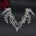 Women's Jewelry Crystal Rhinestone Headband Handmade Floral Hair Accessory For Weddings Parties And Special Occasions_ipsvogv.com