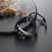 Korean Fashion Handicraft Personalized Men's Woven Multi Layer Rope Minimalist Leather Bracelet_ipsvogv.com
