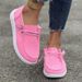Women's Shoes large size casual shoes for women 2024 spring and autumn new flat bottomed low top loafers for women_ipsvogv.com