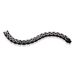 Men's Double Row Flat Byzantine Bracelet Strap Engraved Brushed Fashion Personality Charm_ipsvogv.com