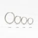 Women's Jewelry S925 Sterling Silver Trendy Twist Earrings Creative Simple Personality Circle Gold Plated Ear Studs Ear Buckles Earrings_ipsvogv.com