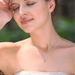 Cao Shi's live streaming of fashion necklace, women's floral youth pendant, exquisite zircon collarbone chain_ipsvogv.com