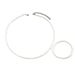 Simple and fresh women's necklace set, personalized shell weaving, niche design, high-end clavicle chain bracelet_ipsvogv.com