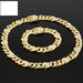Hip hop men's oval simple full diamond necklace bracelet trend men's accessory chain_ipsvogv.com