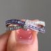 Cao Shi Jewelry Fashion Purple New Cross Bow Ring Female_ipsvogv.com
