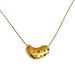 Unisex Hot Sale In Spring And Summer Titanium Steel Peach Heart Color Zircon Snake Chain Necklace_ipsvogv.com