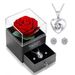 Jewelry Heart Shaped Sterg Sier Necklace Earrings Combination Set Female_ipsvogv.com