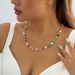 Jewelry Minimalist Rice Woven Pearl Ethnic Mix And Match Small Daisy Crushed Stone Necklace For Women_ipsvogv.com