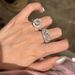 micro Inlaid Style Vintage Pink Diamond Zircon Ring, Light Luxury Full Of Sparkling Diamonds, Exquisite And Luxurious Ring, Diamonds,_ipsvogv.com