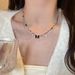 Broken Silver Pearl With Small Design That Exudes A Sense Of Simplicity, Elegance. Collar Chain For Women, Sugar_ipsvogv.com