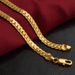 Non Fading High-quality Men's Jewelry 5MM Full Body Popular Vacuum Gold-plated Necklace_ipsvogv.com