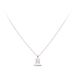 S Pure Silver Fashionable Temperament Simple And Trendy Single Zirconium Necklace Casual Cool Style Collarbone Chain_ipsvogv.com