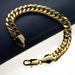 Mens 10mm Width Vacuum Plating 19cm 20cm 21cm 22cm 23cm 24cm Length Cool Braclet B119_ipsvogv.com