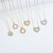 Women's Jewelry Multi Layer Full Zirconium Heart Shaped Pendant Clavicle Chain Personality Sweet Lady Necklace_ipsvogv.com