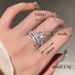 Cao Shichao Xian Designed A Double Layered Winding The Sun, Moon, With An Open Ring For Shooting Stars, Earrings, And_ipsvogv.com