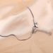 New creative fashion glossy simple love necklace earrings set_ipsvogv.com