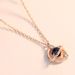 S Silver Dream Planet Necklace, Japanese Korean Personalized Clavicle Chain, Simple And Elegant Rose Gold Pendant,_ipsvogv.com