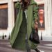 Women's Clothing new style temperament niche personality leisure large lapel medium and long windbreaker jacket _ipsvogv.com