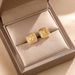 sugar Citrine Niche Design Small Exquisite Necklace Ring Earrings Set Jewelry Female_ipsvogv.com
