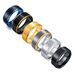 Men's Jewelry Tungsten Steel Ring Black Blue Steel Simple Ring Personality Accessories_ipsvogv.com