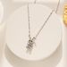 2023 Year Cute Crystal Pretty Little Rabbit Necklace, Versatile For Women, Simple Zircon Pendant, Gifts Girlfriend A_ipsvogv.com