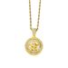 Hip Hop Full Diamond Personalized Nightclub Trendy People Rotating US Dollar Pendant Necklace_ipsvogv.com