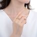 Women’s Jewelry Set Fashion New Jewelry Ring Fashionable And Versatile Zircon Micro Inlaid CZ Ring Simple Bow Open Ring_ipsvogv.com
