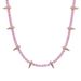 Men And Women's Jewelry 5mm Rose Gold Zircon Inlaid Tennis Chain Black Panther Necklace Hip Hop Necklace_ipsvogv.com