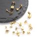 Stainless Square Pillar DIY Piece With Hole Accessories, Titanium Steel Earring Production_ipsvogv.com