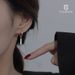 Small Silver Bar Earrings For Women, Simple And Cool Style Earrings, Niche Fashion Personality, Versatile Design,_ipsvogv.com