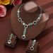 Women’s Jewelry Set Fashion Fashion EU Alloy Cube Necklace Earrings Earrings Heavy Duty High End Clavicle Chain Fashion Evening Dress Accessories_ipsvogv.com