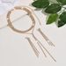 Women’s Jewelry Set Fashion Design Bohemian Style Y Shaped Rhinestone Inlaid Multi Layer Necklace Tennis Chain Lasso Clavicle Chain_ipsvogv.com