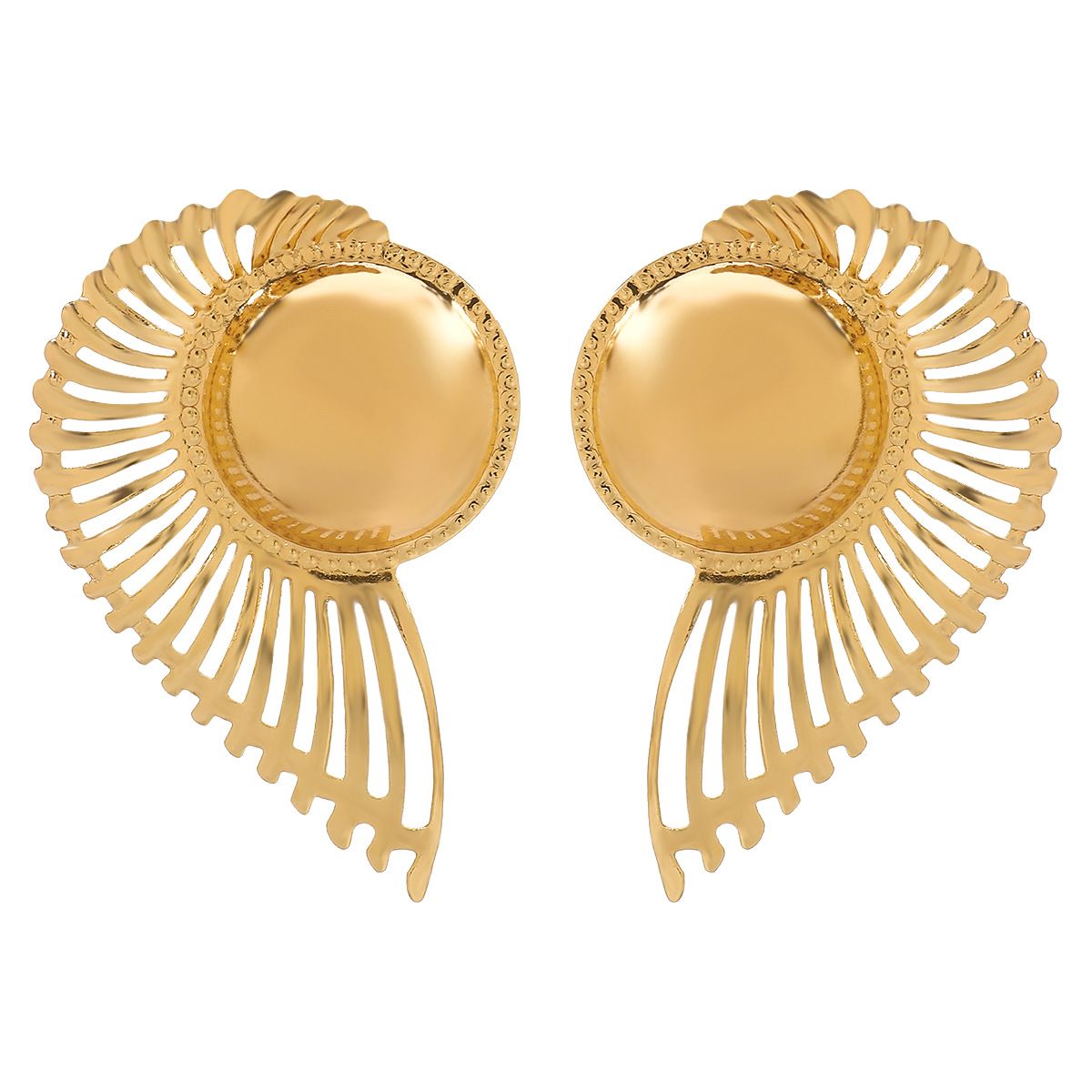 E13140 Golden Ins Style Geometric for Women, Light Luxury, High Grade Earrings, Earrings and Accessories_ipsvogv.com